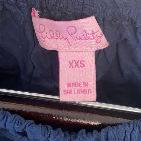 Lilly Pulitzer Satin Off The Shoulder Top - Picture 5 of 6